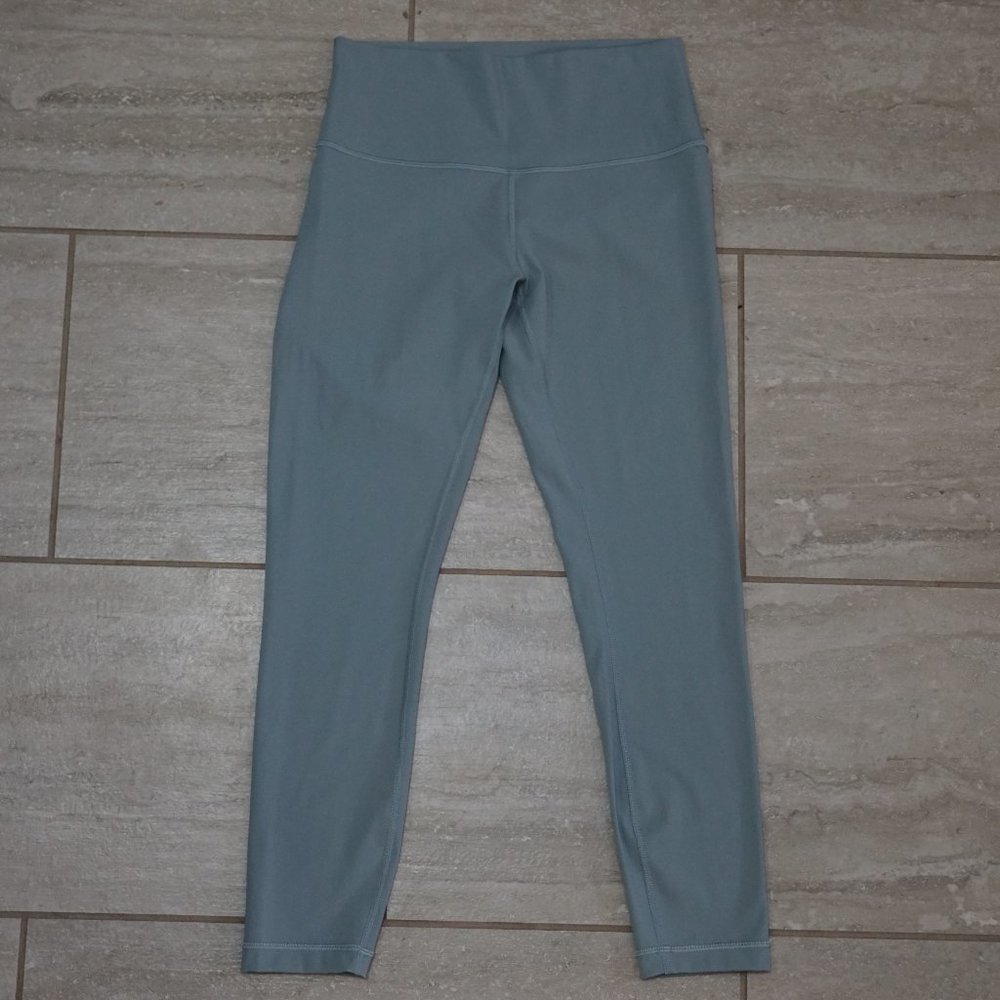 Lululemon Wunder Under High Rise Legging  Womens Size 8 Color Blue Cast
